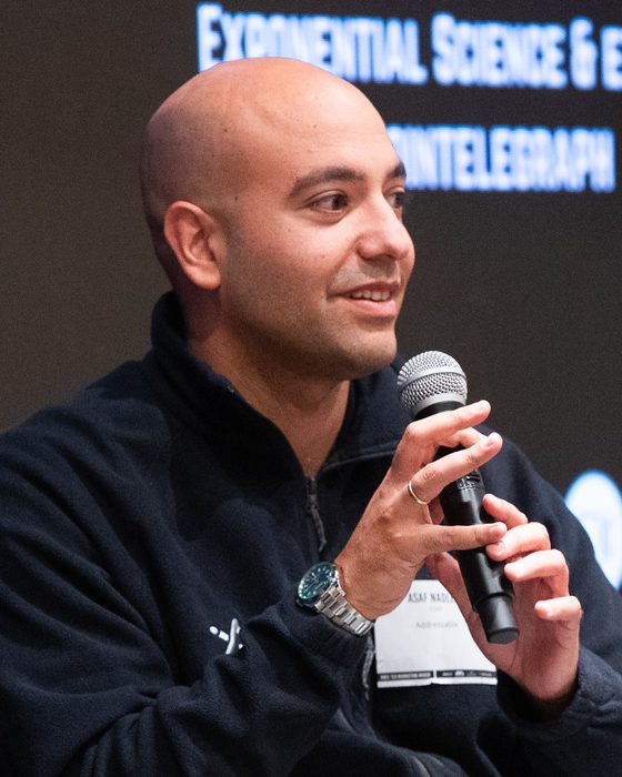 Asaf Nadler, co-founder and COO of Addressable, speaking on a panel